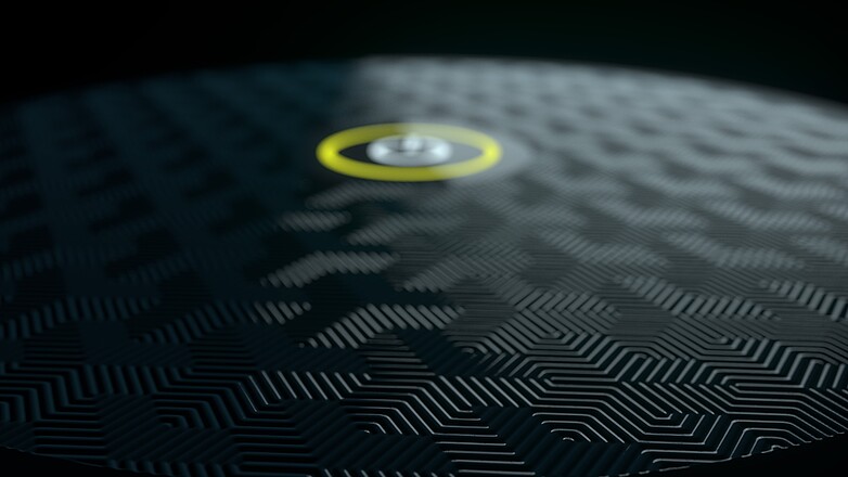 Wallbox Design mit haptischer Optik und Hinterleuchtung