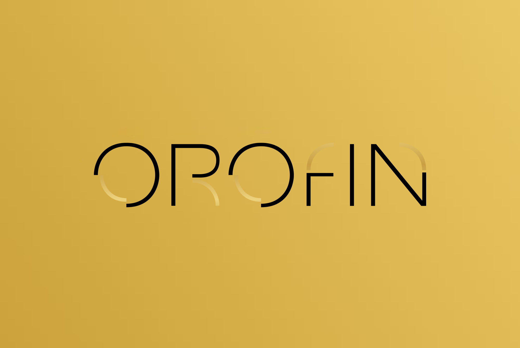 Orofin Logo - online Magazine KURZ - yellow